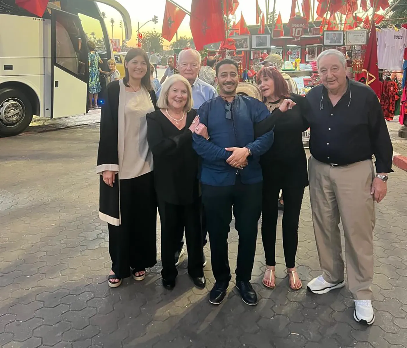 Local guide sharing Moroccan culture with travellers