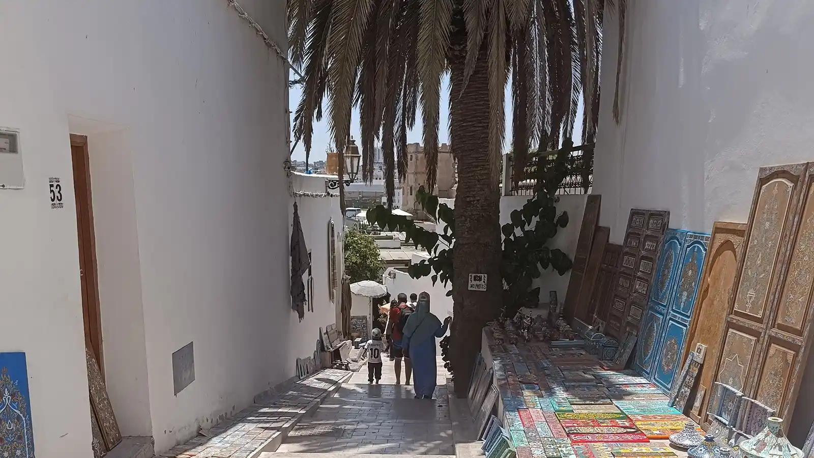 Rabat night walking tour through Oudayas and old medina alleys with local craft atmosphere